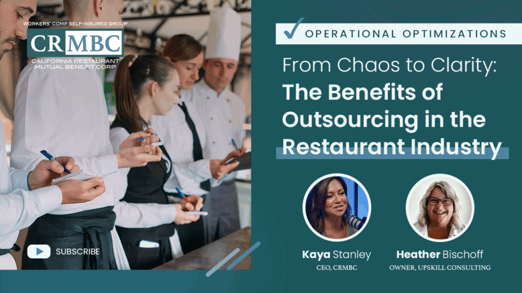 CRMBC Webinar: From Chaos to Clarity: The Benefits of Outsourcing HR in the Restaurant Industry