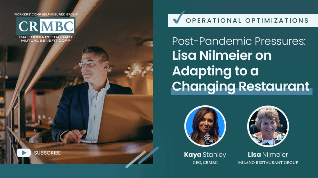 CRMBC Webinar: Post-Pandemic Pressures: Lisa Nilmeier on Adapting to a Changing Restaurant Landscape