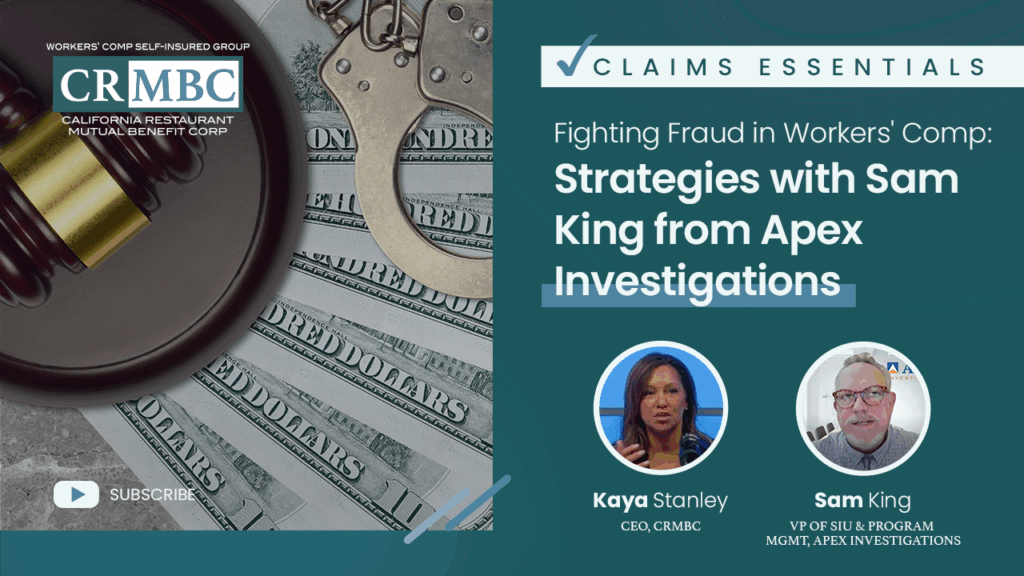 Fighting Fraud in Workers' Comp: Strategies with Sam King from Apex Investigations